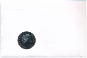 Jersey 2007. 5P "Gyémántlakodalom" Cu-Ni forgalomba nem került emlékkiadás felbélyegzett b...