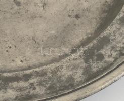 cca 1750 2 db kerek ón tál d:35 ,40 cm