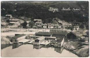 1928 Telega, Baile reci / spa. Foto Olteanu Campina, photo