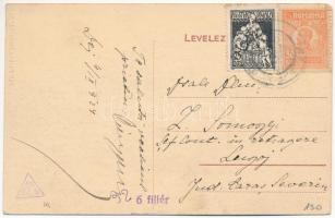 1924 Dés, Dej; Királyi postahivatal, Postatakarék pénztár közvetítő hivatala / post office