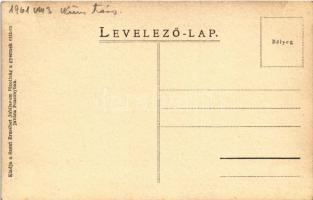 Pozsony, Pressburg, Bratislava; Die liebe heilige Elisabeth verlässt Pozsony 1211. Verlag von Comité...