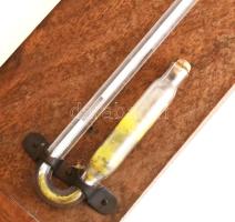 függőleges barométer és hőmérő 1850 Bernard Clermont Ferrand 105 cm