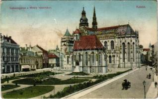 1912 Kassa, Kosice; Székesegyház a Mihály kápolnával / cathedral, chapel (EK)