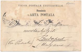 Targoviste, Tergovistye, Tirgovics; Scola Copiilor de trupa Monastirea Dealului / monastery. Art Nou...