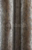 2 csövű csappantyús vadászpuska XIX. sz második fele, horddobozzal 110 cm