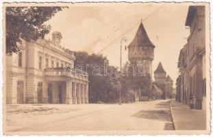 1941 Nagyszeben, Hermannstadt, Sibiu; Városi színház. Foto orig. E. Fischer 5. 1941. / Teatrul orasenesc / Stadttheater / theatre (EK)