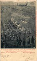 1899 (Vorläufer) Arad, Kiss Ernő, Lázár Vilmos, Dessewffi Aristid (Dessewffy Arisztid) és Schweidel József tábornokok vértanú halála 1849. október 6-án. Emlékül az 50. évfordulóra. Bloch H. nyomdájának saját kiadása / execution of Kiss, Lázár, Dessewffy and Schweidel by the firing squad. 13 Martyrs of the Hungarian Revolution of 1848-49, 50th anniversary commemorative postcard (fl)