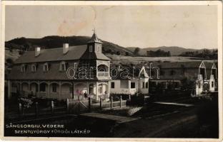 1934 Oláhszentgyörgy, Sangeorgiul Roman, Sangeorz-Bai; Mia és Dr. Nestor Domide villák / villas (Rb)