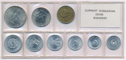 1977. 2f-10Ft (9xklf) érmés forgalmi sor fóliatokban T:UNC kis patina
Adamo FO10