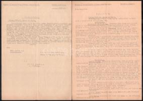 1945 Kőszegi rendőrségi nyomozás jelentése lopással kapcsolatban