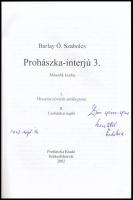 Barlay Ö. Szabolcs (szerk.): Prohászka interjú 3. A szerző, Barlay Ödön Szabolcs (1919-2018) ciszter...
