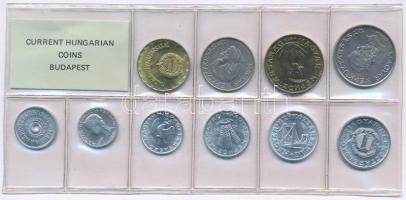 1988. 2f-20Ft (10xklf) érmés forgalmi sor fóliatokban T:UNC Adamo FO21