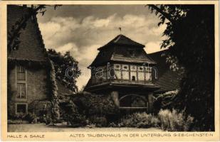 1933 Halle an der Saale, Altes Taubenhaus in der Unterburg Giebichenstein (EB)