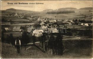 1922 Siroká Niva, Bretnov, Breitenau; general view (fa)