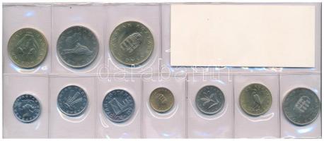1996. 10f-100Ft (10xklf) forgalmi szett fóliatokban T:UNC
