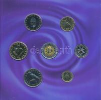 2007. 1Ft-100Ft (7xklf) forgalmi sor szettben,"50 éves a Római Szerződés" + 50Ft "50 ...