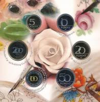 2014. 5Ft-200Ft (6xklf) forgalmi sor szettben "Herend" T:PP Adamo FO48.2