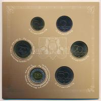 2010. 5Ft-200Ft (6xklf) "Himnusz" forgalmi sor szettben T:BU