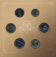 2010. 5Ft-200Ft (6xklf) "Himnusz" forgalmi sor szettben T:BU
