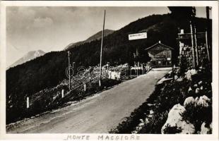 1937 Ucka, Monte Maggiore; Rifugio Duchessa D'Aosta / Kronprinzessin Stefanie Schutzhaus b. Abbazia / alpine rest house, chalet