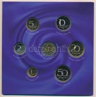 2007. 1Ft-100Ft (7xklf) forgalmi sor szettben,"A Római Szerződés aláírásának 50. évfordulója&qu...