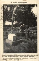 1926 A hősök temetője... Egy ilyen levelezőlap árával egy szál virágot adunk a Hősök sírjára! Ára 3000 K. Terjesszük a Keresztény nőt! Szociális missziótársulat segélylapja