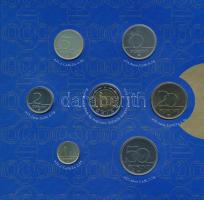 2000. 1Ft-100Ft (7xklf) forgalmi sor szettben + "200Ft Millenium" T:BU 
Adamo FO33