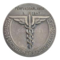 Matskássy Gyula (1912-1971) 1947. "Bajnoki Érem / Magyar Pénzintézeti Sportegyletek Ligája&quot...