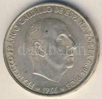 Spanyolország 1966. 100P Ag "Francisco Franco Caudillo" T:1