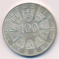 Ausztria 1975. 100Sch Ag "150 éve született ifj. Johann Strauss" T:AU patina, ph
Austria ...