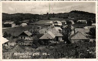 1939 Mátraszentimre, falu részlet. photo + "POSTAÜGYN."