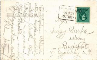 1939 Mátraszentimre, falu részlet. photo + "POSTAÜGYN."