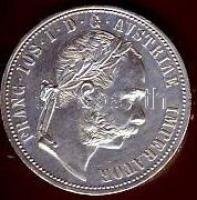 Ausztria 1875. 1Fl Ag T:1