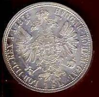 Ausztria 1875. 1Fl Ag T:1