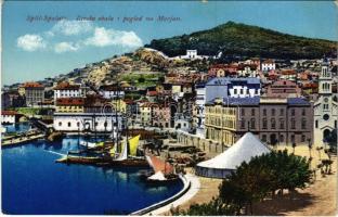 Split, Spalato; Ilirska obala i pogled na Marjan (EK)