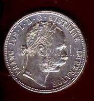 Ausztria 1876. 1Fl Ag T:1
