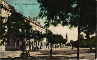 1917 Baja, Zirci rendház. Wurmfeld Gyula kiadása (EK)