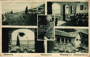 1936 Badacsony, Kisfaludy ház, Esterházy borozó (tűnyomok / pin marks)