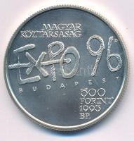 1993. 500Ft Ag "Expo 96" kapszulában T:BU apró patina Adamo EM131