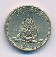 Guernsey 1983. 1P Ni-sárgaréz T:AU Guernsey 1983. 1 Pound Ni-brass C:AU