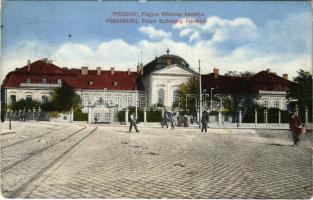 1911 Pozsony, Pressburg, Bratislava; Frigyes főherceg kastélya / Palais Erzherzog Friedrich / palace
