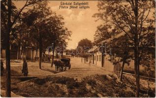 1915 Németszőgyén, Nemecky Svodín, Deutsch-Seldin (Szőgyén); Fő utca / main street