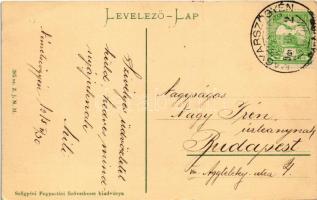 1915 Németszőgyén, Nemecky Svodín, Deutsch-Seldin (Szőgyén); Fő utca / main street