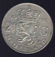 Hollandia 1960. 2 1/2 G Ag "Juliana" T:2