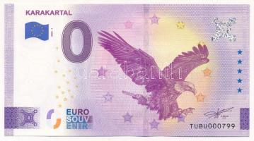 Törökország 2022. 0E Karakartal szuvenír bankjegy T:UNC  Turkey 2022. 0 Euro Karakartal souvenir banknote C:UNC