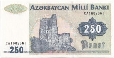 Azerbajdzsán 1992. 250M T:UNC Azerbaijan 1992. 250 Manat C:UNC Krause P#13