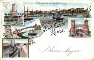1895 Nord-Ostsee Kanal Litho (EK)