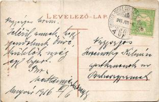 1916 Ungvár, Uzshorod, Uzhhorod, Uzhorod; Szent Bazil rendház / monastery, boarding school + "U...