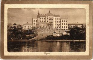 1914 Ungvár, Uzshorod, Uzhhorod, Uzhorod; Szent Bazil rendház. Steinfeld Dezső kiadása / monastery, boarding school (Rb)