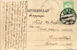 1912 Arad, Neuman szesz és élesztő gyár. Bloch H. kiadása / alcohol and yeast factory (b)